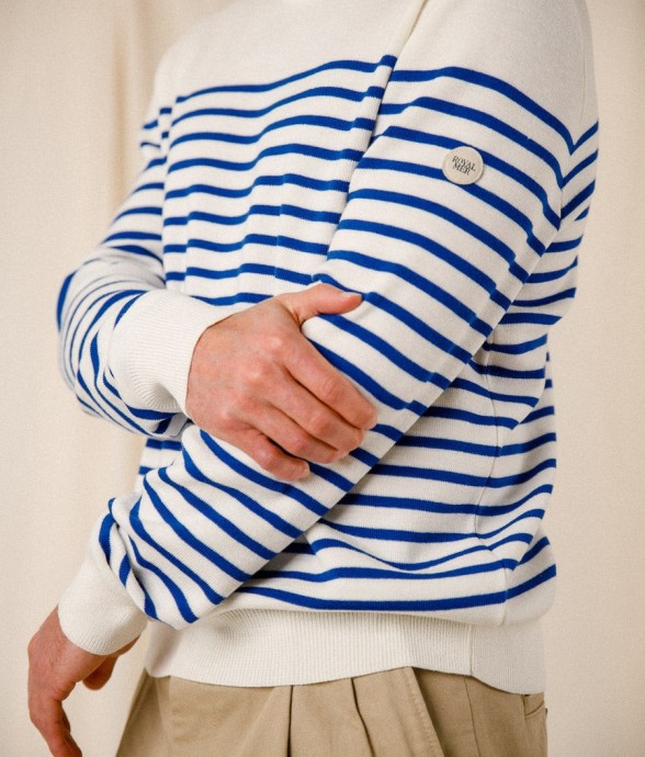 Pull marin rayé Armel laine...