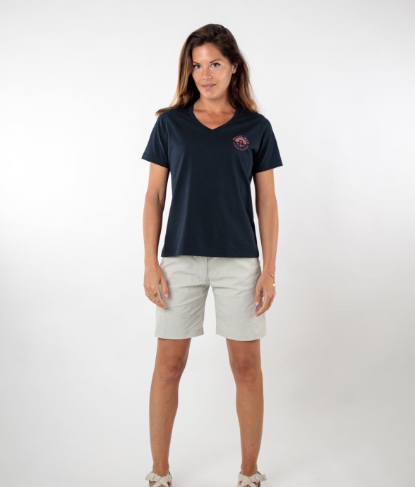 Tee-shirt ancre col V...