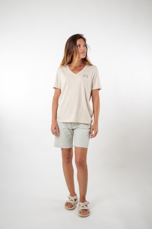 Tee-shirt arc en ciel Eva coton