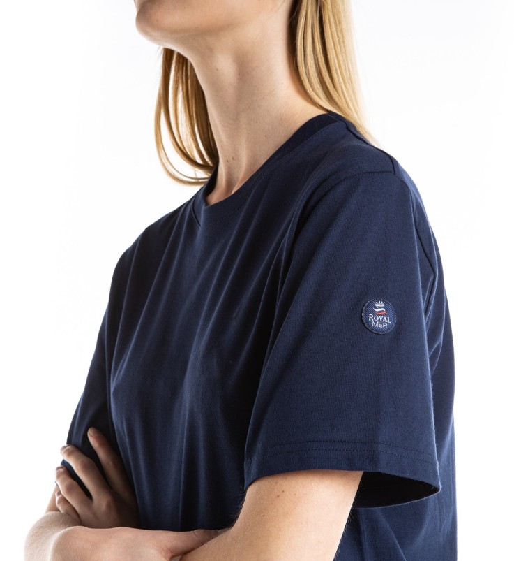 T-shirt col rond manches courtes Effie en coton bio