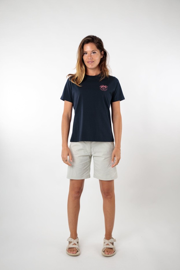 Tee-shirt ancre col rond Apolline coton