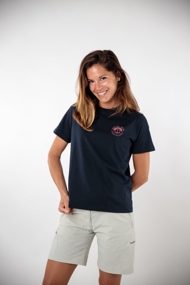 Tee-shirt ancre col rond Apolline coton