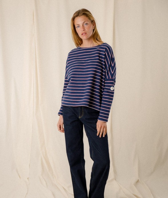 Tee-shirt rayé Francine coton