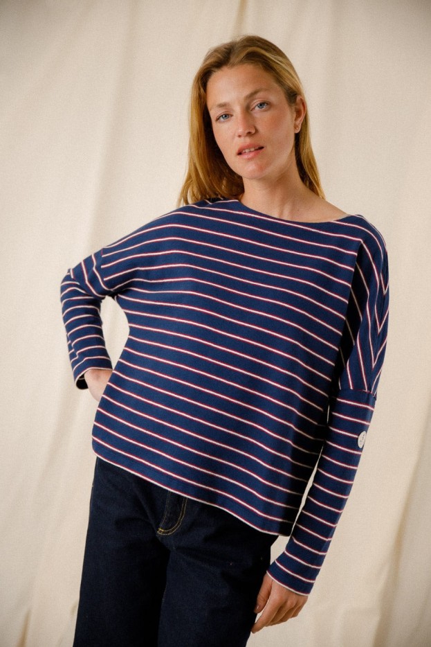 Tee-shirt rayé Francine coton