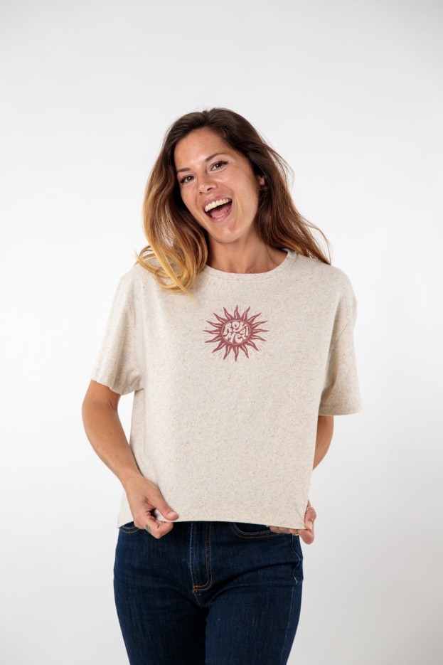 Tee-shirt soleil Ludivine coton