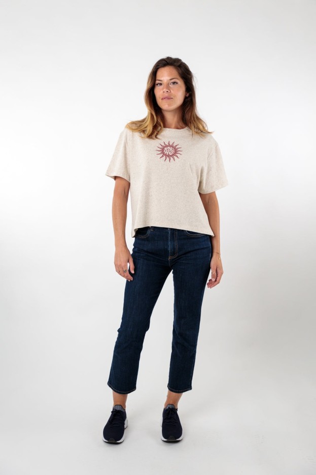 Tee-shirt soleil Ludivine coton