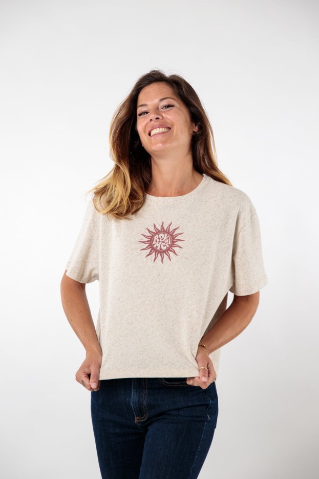 Tee-shirt soleil Ludivine coton