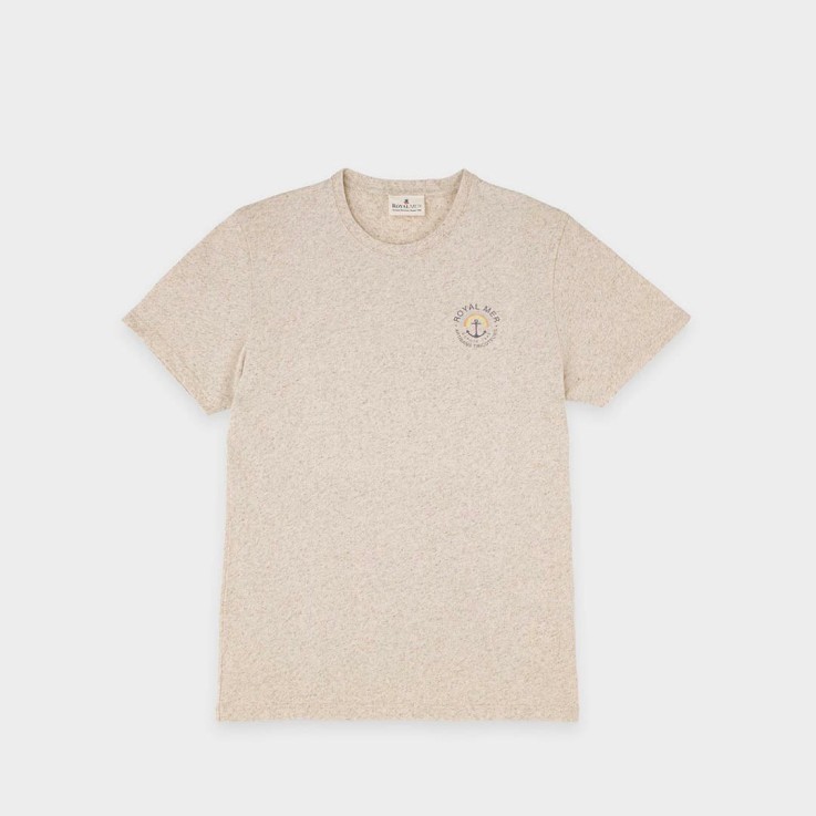 T-shirt ancre et arc en ciel Eliott coton