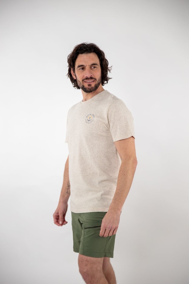 T-shirt ancre et arc en ciel Eliott coton