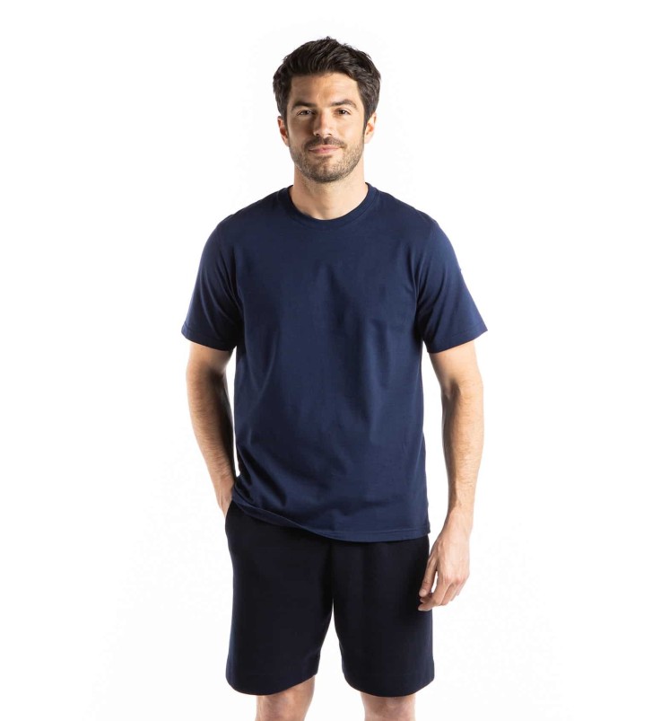 T-shirt col rond manches courtes Salomon en coton bio