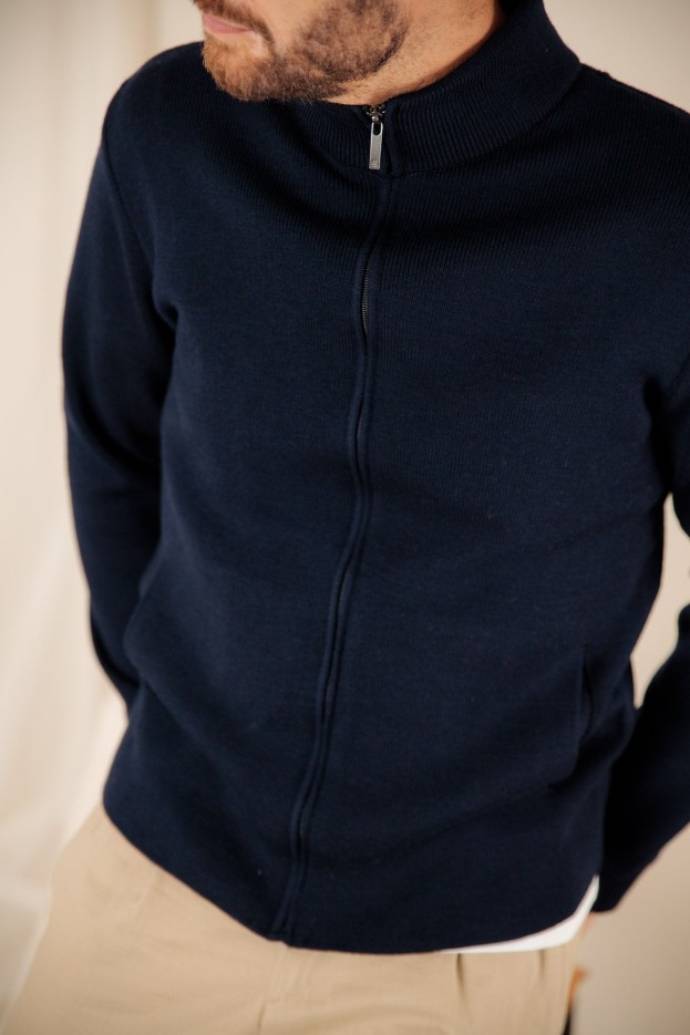 Blouson zippé Alberic 2 laine vierge