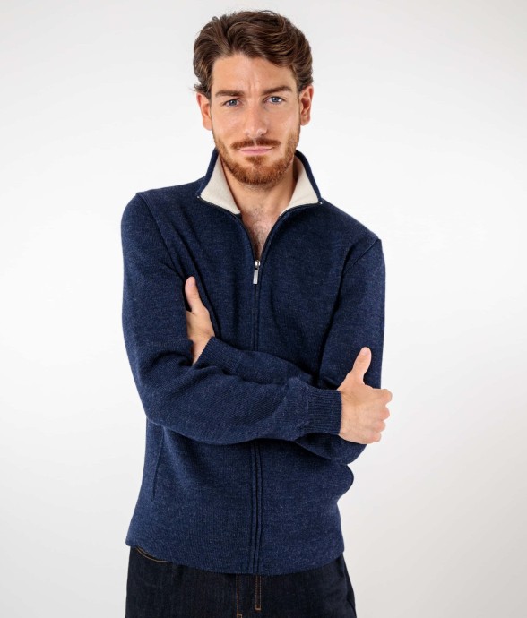 Blouson zippé unisexe...