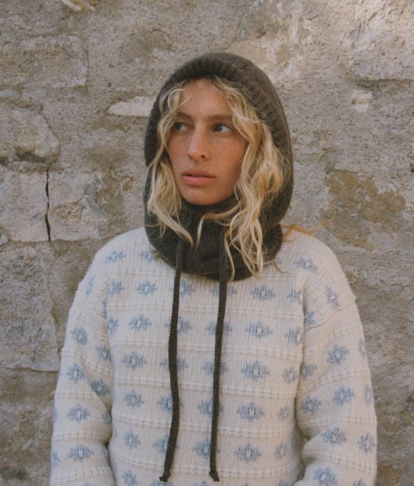 Cagoule Dorothé Laine Mérinos