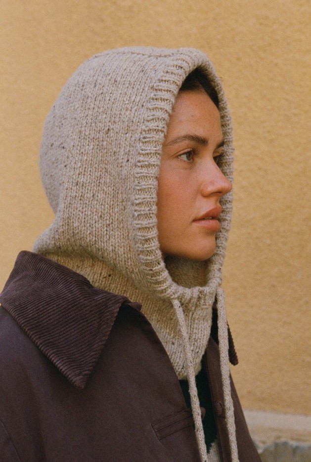 Cagoule Dorothé Laine Mérinos