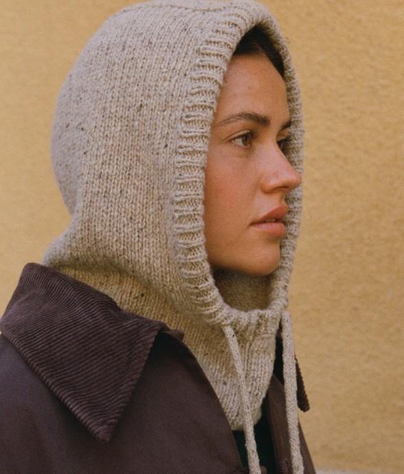 Cagoule Dorothé Laine Mérinos
