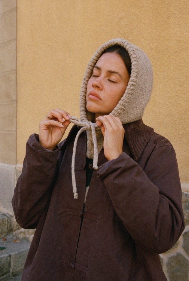 Cagoule Dorothé Laine Mérinos