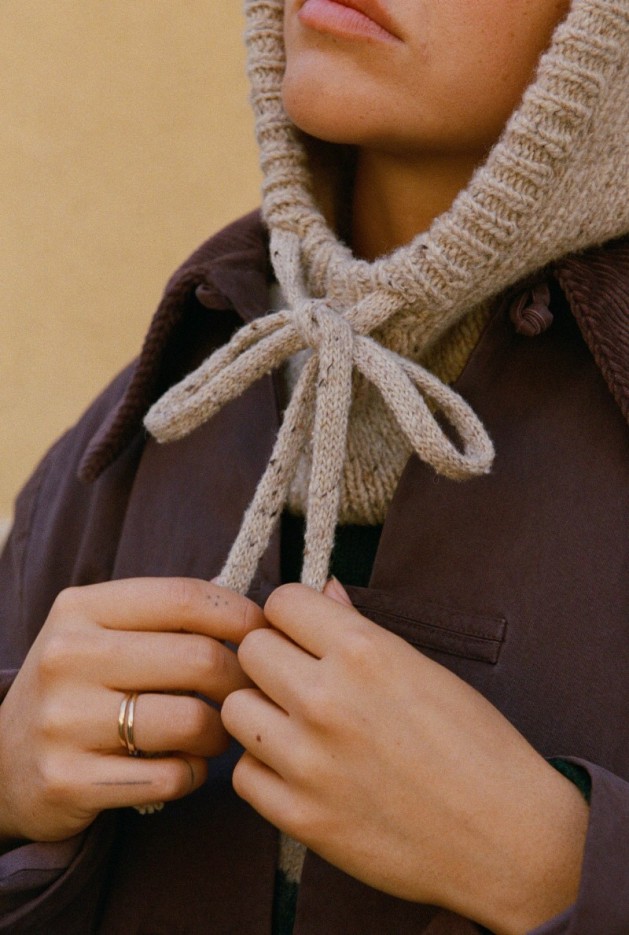 Cagoule Dorothé Laine Mérinos
