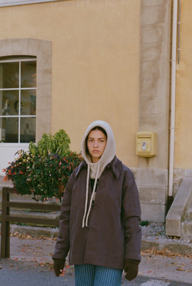 Cagoule Dorothé Laine Mérinos