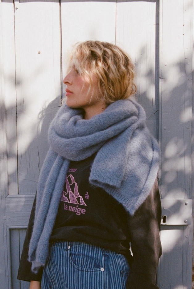 Echarpe Clémence Mohair & Alpaga