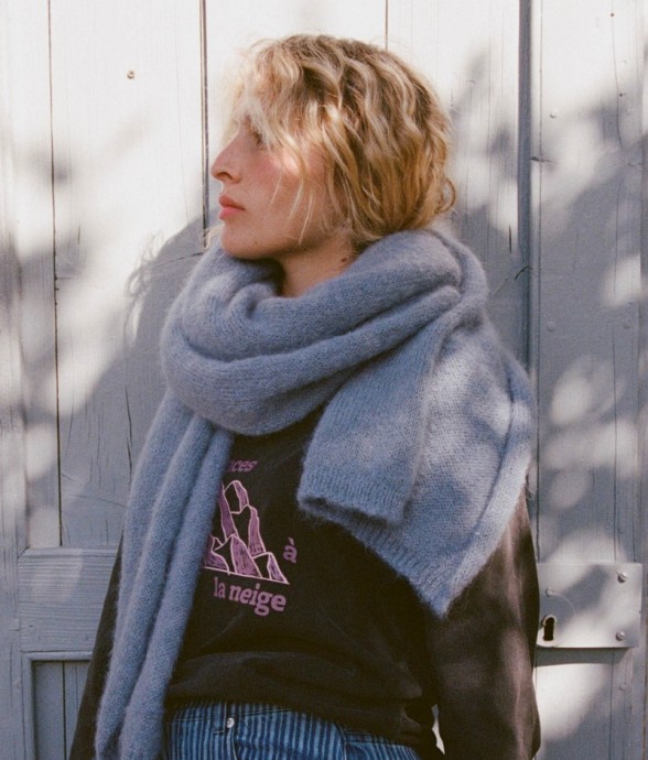 Echarpe Clémence Mohair &...