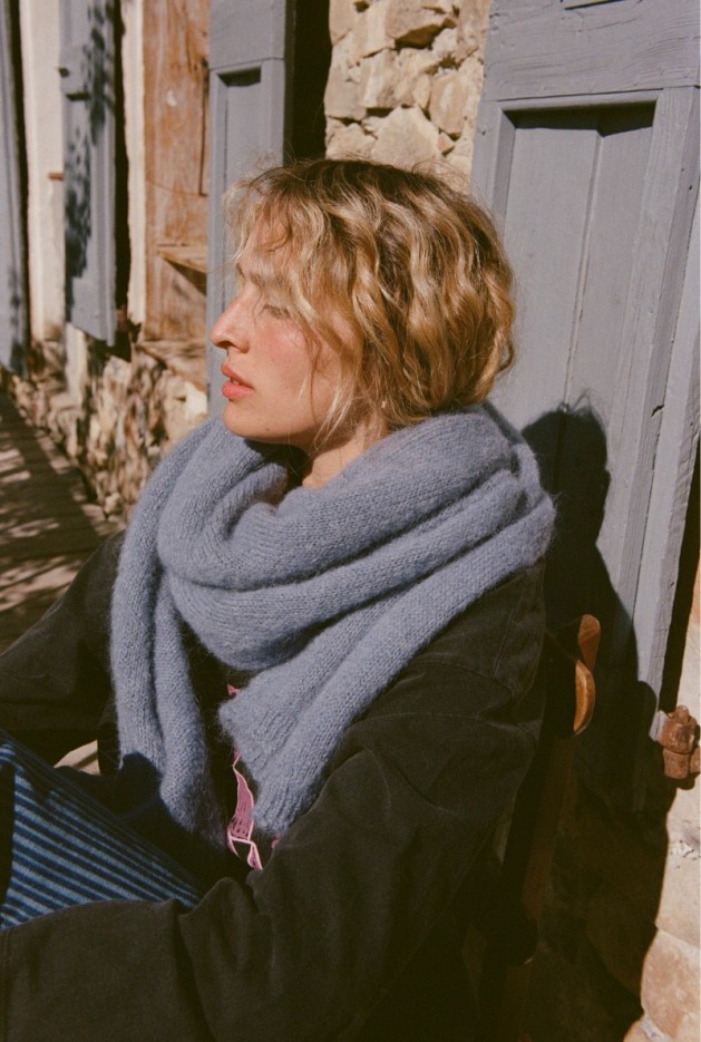 Echarpe Clémence Mohair & Alpaga
