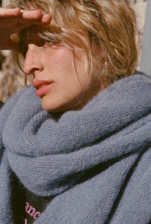 Echarpe Clémence Mohair & Alpaga