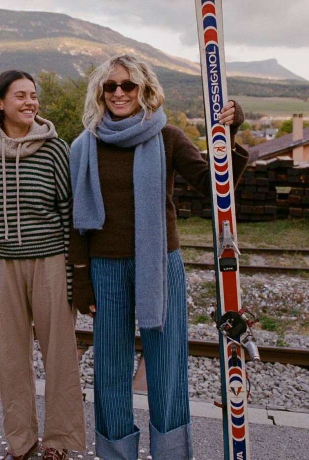 Echarpe Clémence Mohair & Alpaga