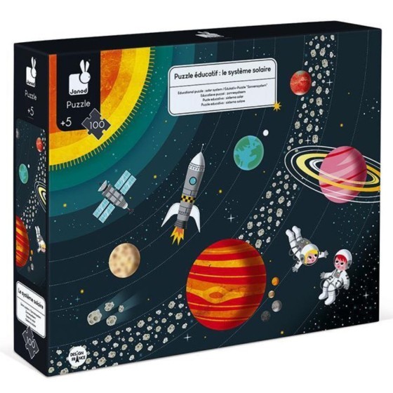 Puzzle éducatif Système Solaire - 100 pièces