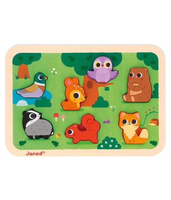 Puzzle - La forêt Chunky