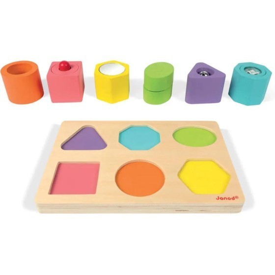 Puzzle 6 cubes sensoriels