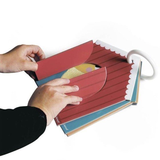 7 cartes tactiles - Les animaux de la ferme Multicolore