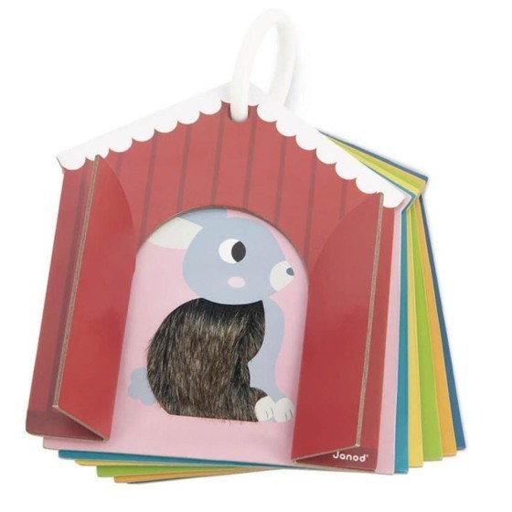 7 cartes tactiles - Les animaux de la ferme Multicolore