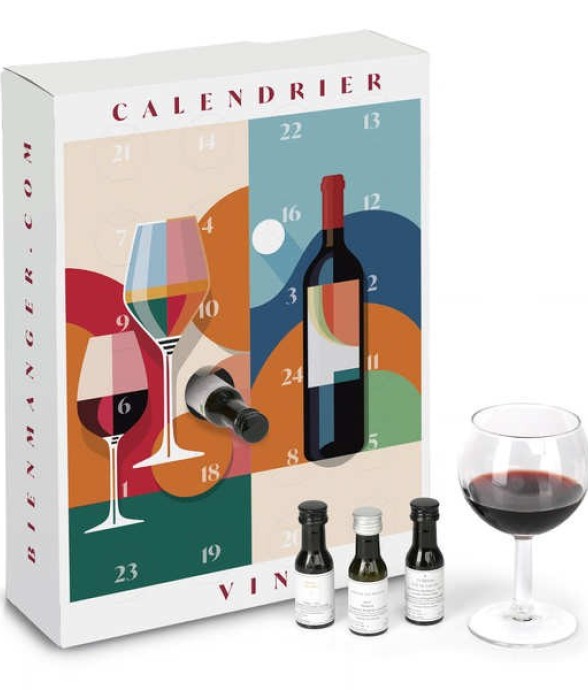 Calendrier de l'Avent Vin -...