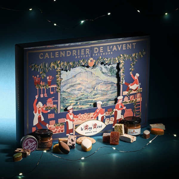 Calendrier de l'avent Douceurs de Provence Le Roy René