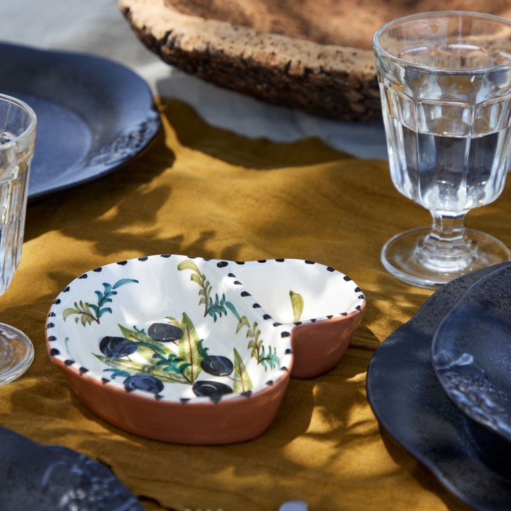 Assiette Pour Olives Petit Alentejo Terracotta