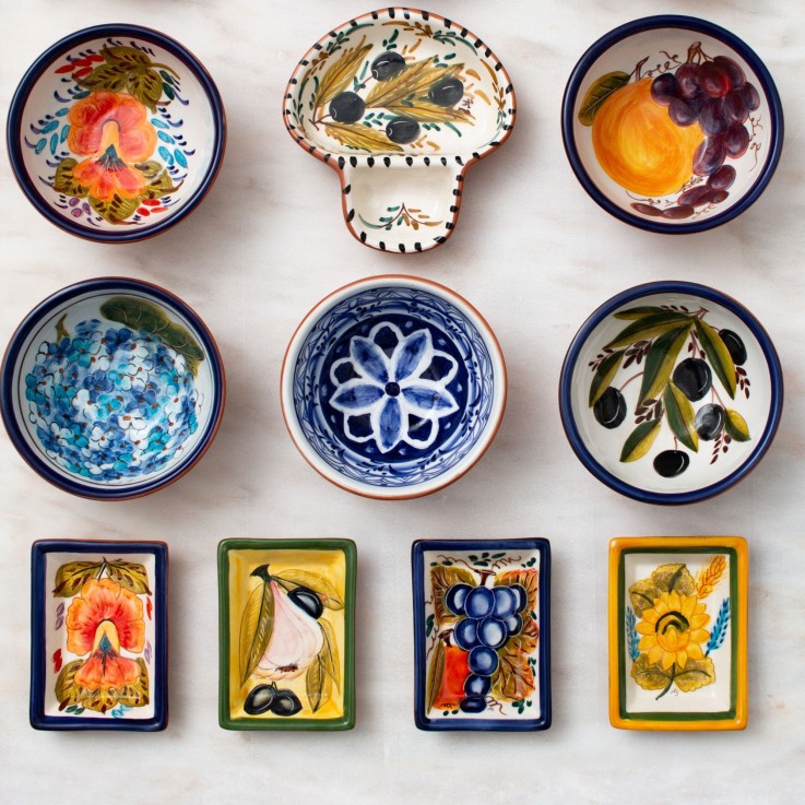 Assiette Pour Olives Petit Alentejo Terracotta