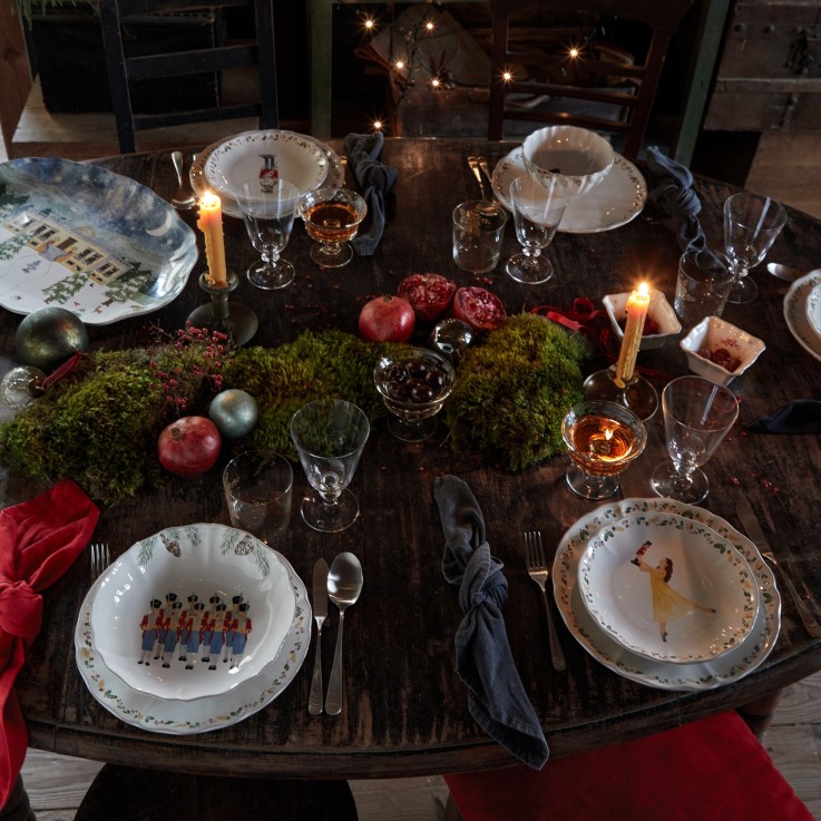 Assiette à Salade/Dessert Clara The Nutcracker - Vaisselle de Noël