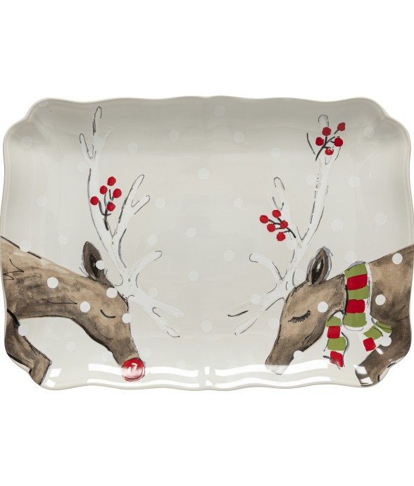 Plat Rectangulaire Deer...
