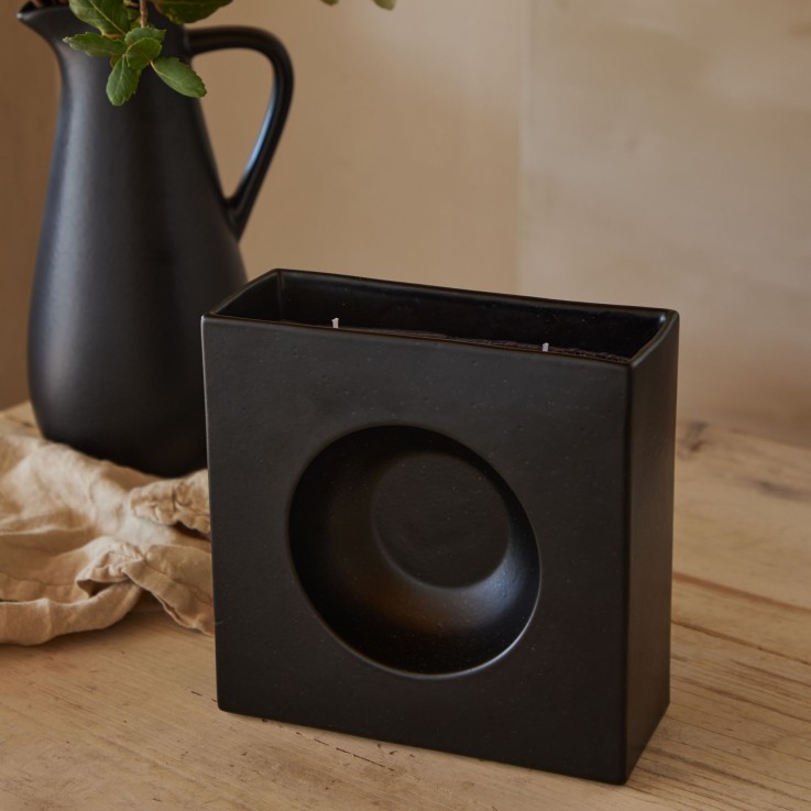 Vase Diabolo Bougie Cire Soja Riviera Candles