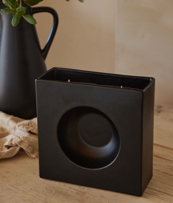 Vase Diabolo Bougie Cire...