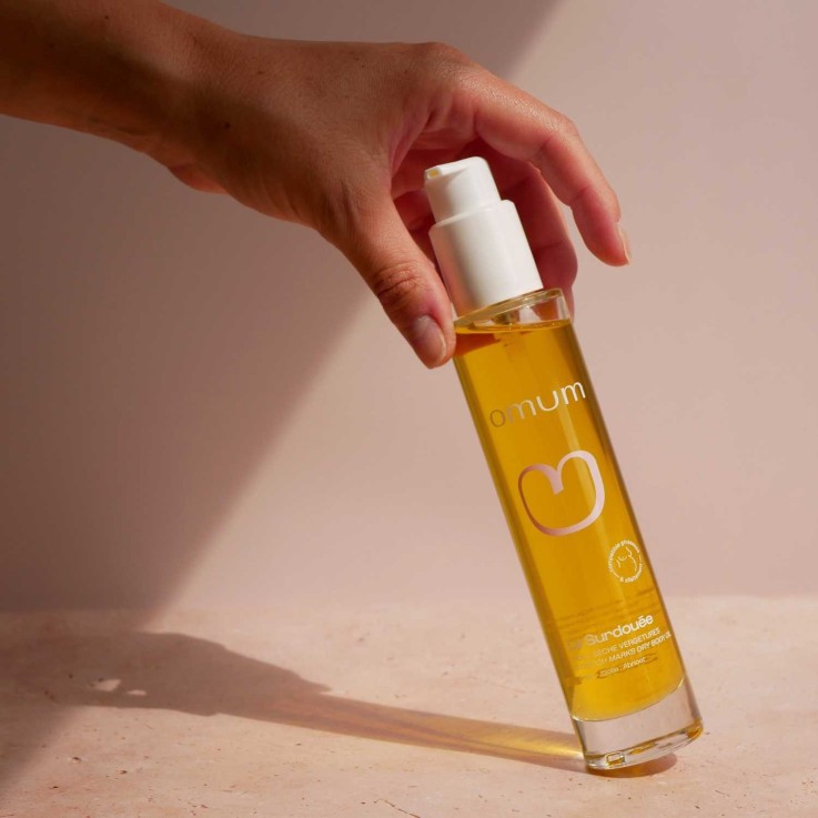 Huile sèche pour le corps action ciblée vergetures La Surdouée (100 ml) Bio