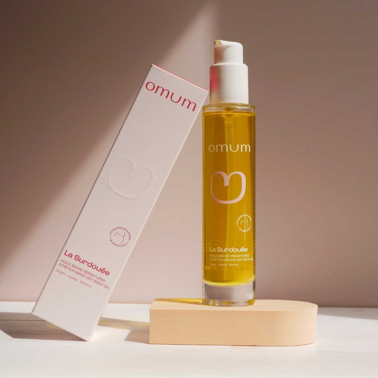 Huile sèche pour le corps action ciblée vergetures La Surdouée (100 ml) Bio