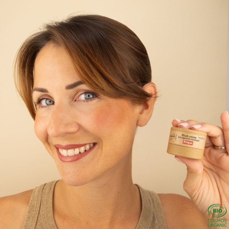 Blush crème aux pigements minéraux V1