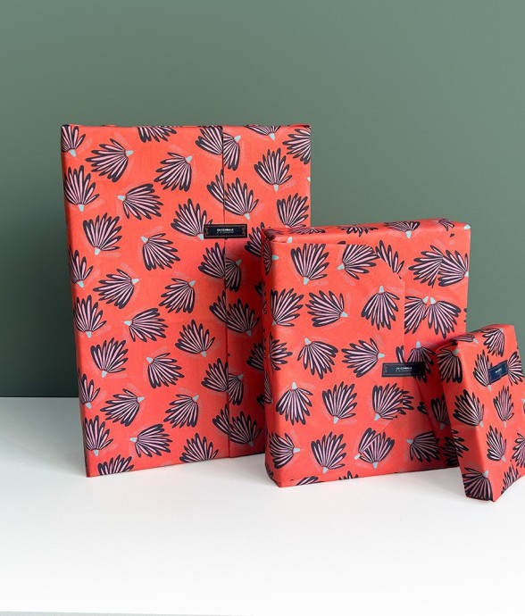 Trio feuilles cadeau...