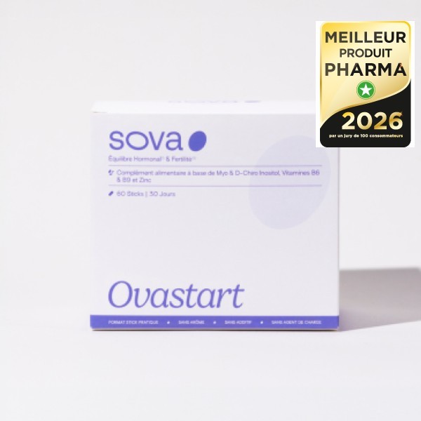Complément alimentaire Pack Ovastart - Équilibre hormonal & fertilité - 180 sticks (3 mois de cure)