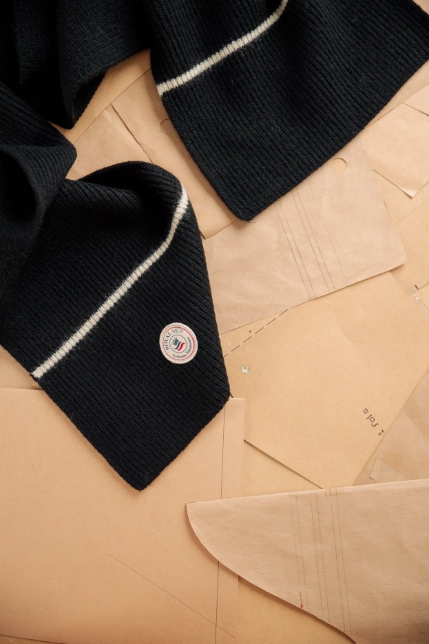 Écharpe de noël Ronan laine vierge