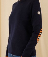 Marine/abricot/verve