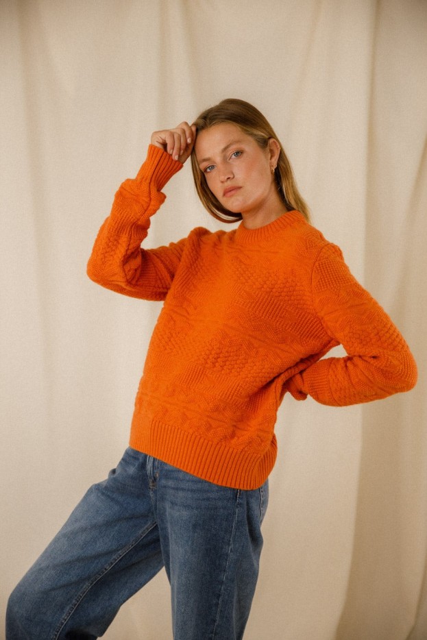 Pull unisexe Laurian laine vierge