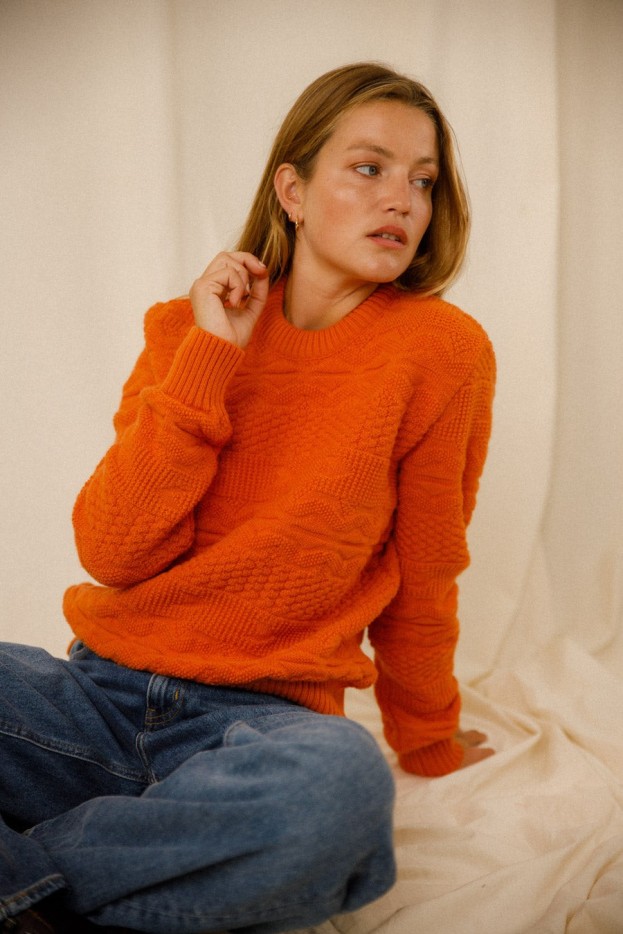 Pull unisexe Laurian laine vierge