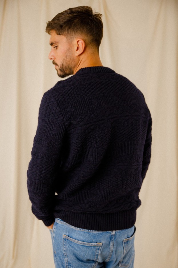 Pull unisexe Laurian laine vierge